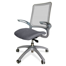 Lorell Gray Base Weight-activated Task Chair