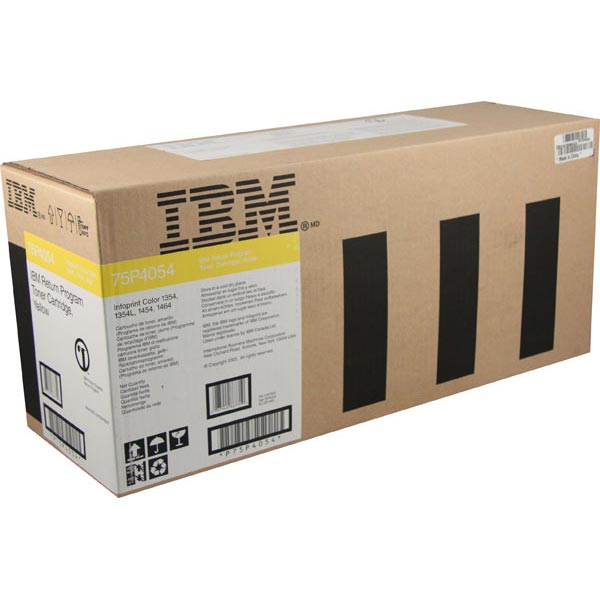 IBM 75P4054 Yellow OEM Toner