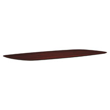 Lorell Knife Edge Mahogany Rectangular Tabletop