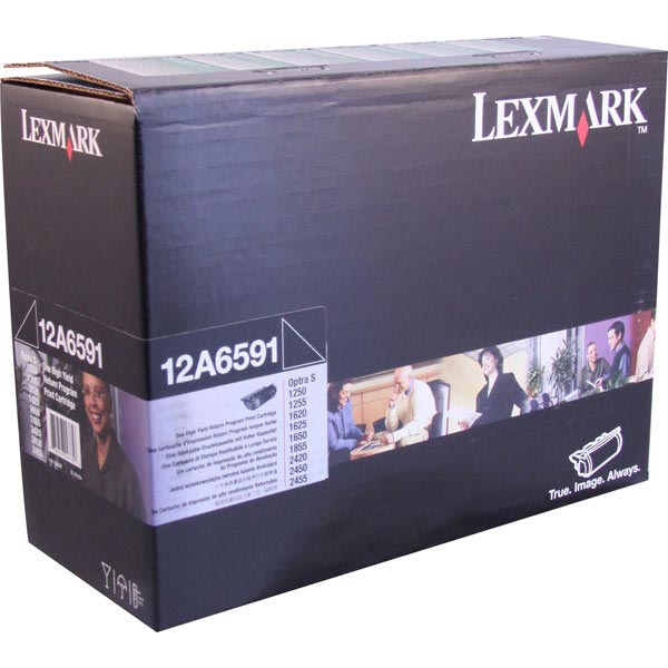 Lexmark 12A6591 Black OEM Toner Cartridge