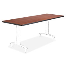 Safco Rumba Training Table Cherry Tabletop