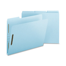 Nature Saver 1" Exp. Pressboard Fastener Folders