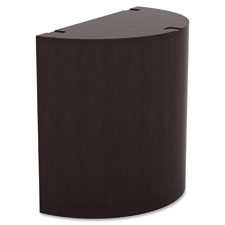 Lorell Prominence Espresso Curved Table Base
