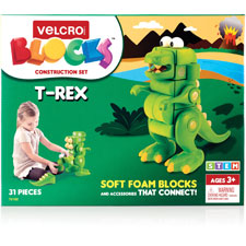 VELCRO Brand Soft Blocks T-Rex Construction Set