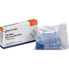 First Aid Only One-Way Valve CPR Mask