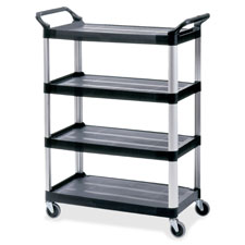 Rubbermaid Comm. 4 Shelf Service Cart