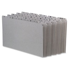 Pendaflex Gray Alphabetical File Guide Set