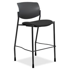 Lorell Vinyl Seat Contemporary Stool