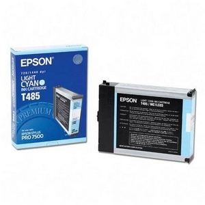 Epson T485011 Light Cyan OEM Ink Cartridge