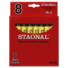 Crayola No. 2 Staonal Marking Wax Crayons