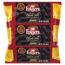 Folgers Black Silk Ground Coffee Filter Packs