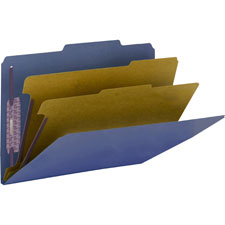 Smead 2-divider PressGuard Classification Folders