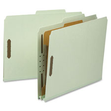 Nature Saver Recy. Gray/Green Classificatn Folders