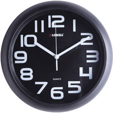 Lorell Large Number Wall Clock