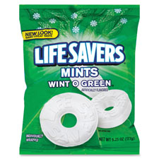 Mars Life Savers Wint O Green Mints