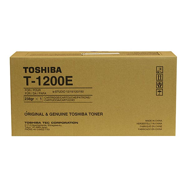 Toshiba T-1200E Black OEM Copier Toner