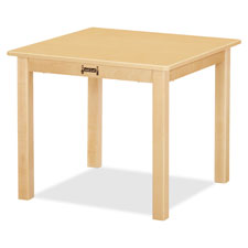 Jonti-Craft KYDZSafe Multi-purp Maple Square Table