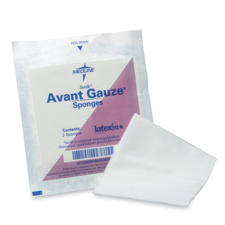 Medline Four-ply Sterile Gauze Nonwoven Sponges