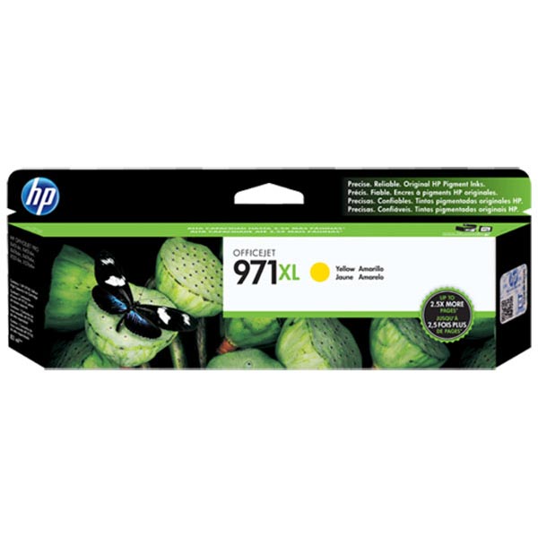 HP CN628AM (HP 971XL) Yellow OEM Ink Cartridge