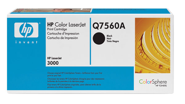 HP Q7560A (HP 314A) Black OEM Toner Cartridge