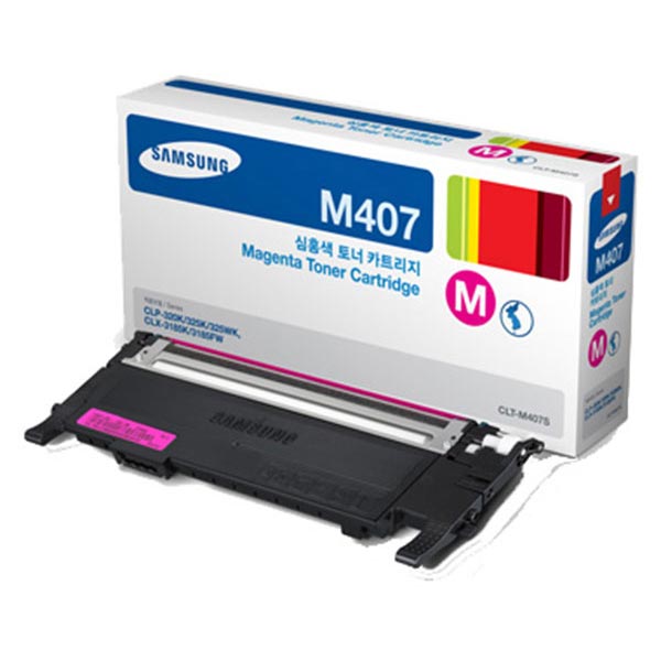 Samsung CLT-M407S Magenta OEM Toner Cartridge