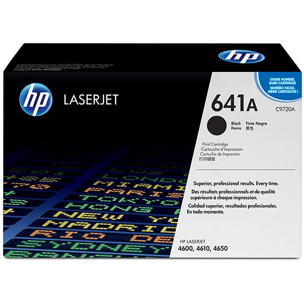 HP C9720A (HP 641A) Black OEM Toner Cartridge