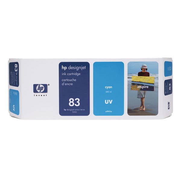 HP C4941A (HP 83) Cyan OEM Inkjet Cartridge