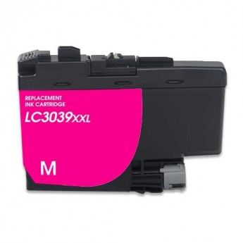 Premium Quality Magenta Ultra High Yield Inkjet Cartridge compatible with Brother LC-3039M