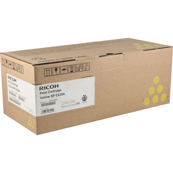 Ricoh 406044 Yellow OEM Toner Cartridge