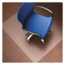 Lorell Nonstudded Hard Floor Wide Lip Chairmat