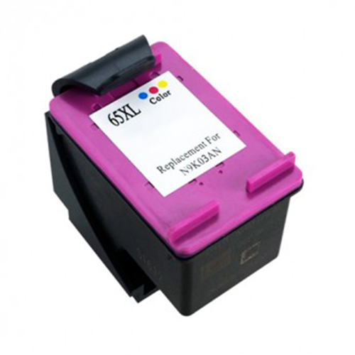 Premium Quality Tri-Color High Yield Inkjet Cartridge compatible with HP N9K03AN (HP 65XL)