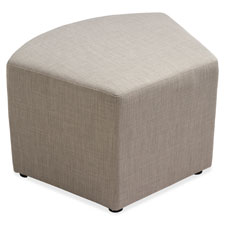 Lorell Fabric Quad Ottoman