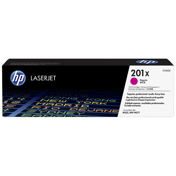 HP CF403X (HP 201X) Magenta OEM Toner Cartridge