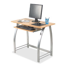 Lorell Maple Laminate Computer Desk