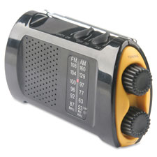 First Aid Only Portable AM/FMTV Crank Radio