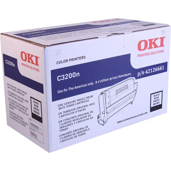 Okidata 42126661 Black OEM Drum Cartridge