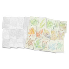 Roylco Leaf Shape Rubbing Plates