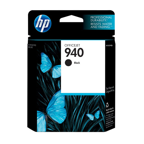 HP C4902AN (HP 940) Black OEM Inkjet Cartridge