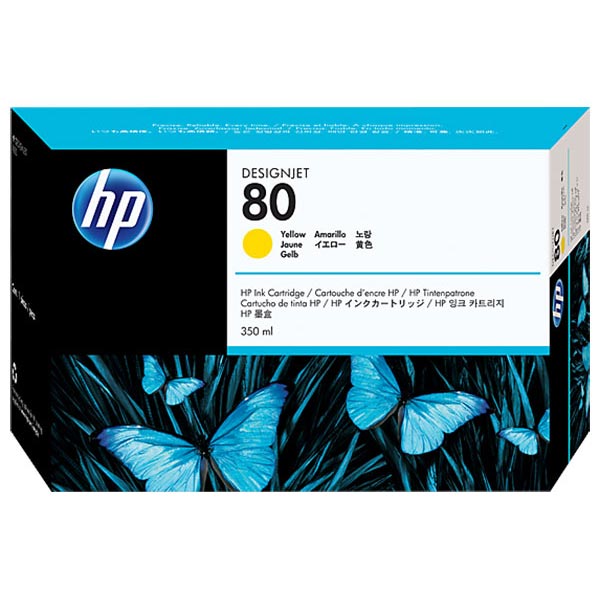 HP C4848A (HP 80XL) Yellow OEM Inkjet Cartridge