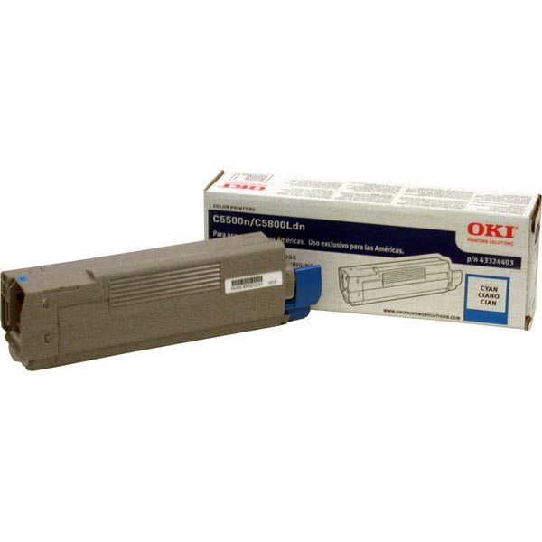 Okidata 43324403 (Type C8) Cyan OEM Toner