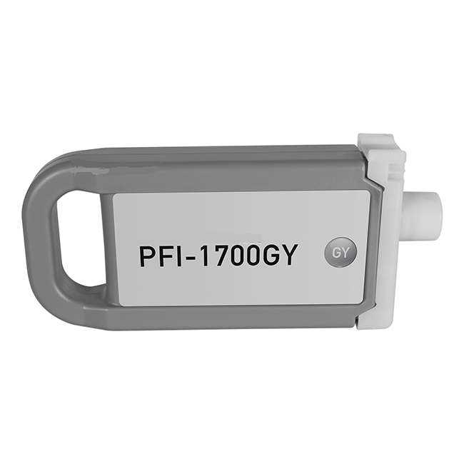 Premium Quality Grey Pigment Ink Tank compatible with Canon PFI-1700GY