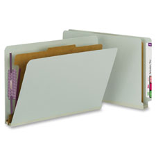 Smead End-tab 1-Div Fastener Classificatn Folders