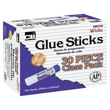 Charles Leonard 30-piece Classpack Glue Sticks