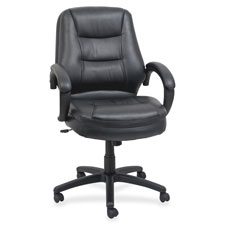 Lorell Westlake Series Managerial Mid-back Chair