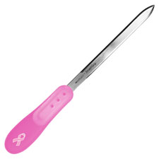 Acme Pink Ribbon 9" Letter Opener