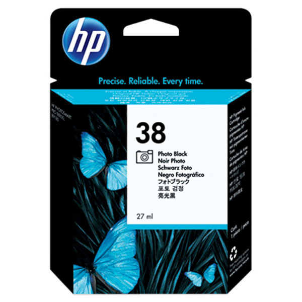 HP C9413A (HP 38) Black OEM Inkjet Cartridge