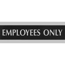 U.S. Stamp & Sign Century Employees Only Sign