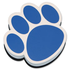 Ashley Prod. Paw Shaped Magnetic Whiteboard Eraser