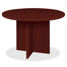 Lorell Prominence Round Laminate Conference Table