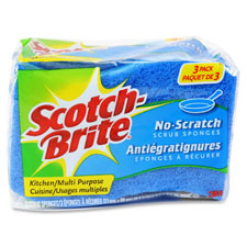 3M Scotch-Brite No Scratch Scrub Sponges